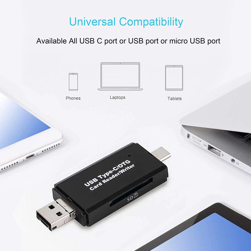 USB 3.0 ޸ ī , 3 in 1 USB Ÿ C/ũ USB  OTG  ÷  ÷ NC99